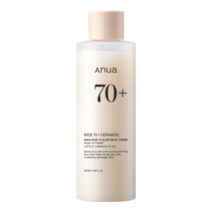 Anua Rice 70 Glow Milky Toner 250ml – Brightening & Deep Hydrating Korean Toner