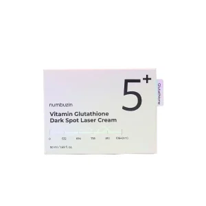 Numbuzin No.5 Vitamin Glutathione Dark Spot Laser Cream 50ml – Brightening Cream for Dark Spots & Uneven Skin Tone
